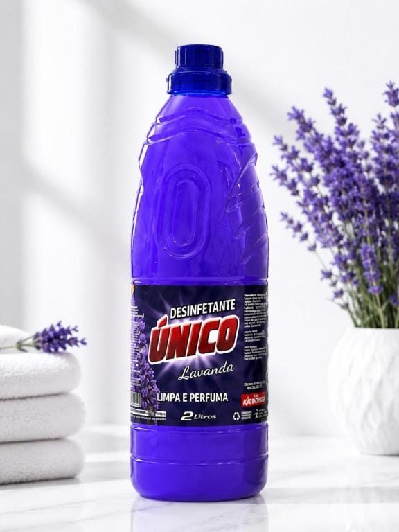 Desinfetante ÚNICO Lavanda, frasco de 2 litros